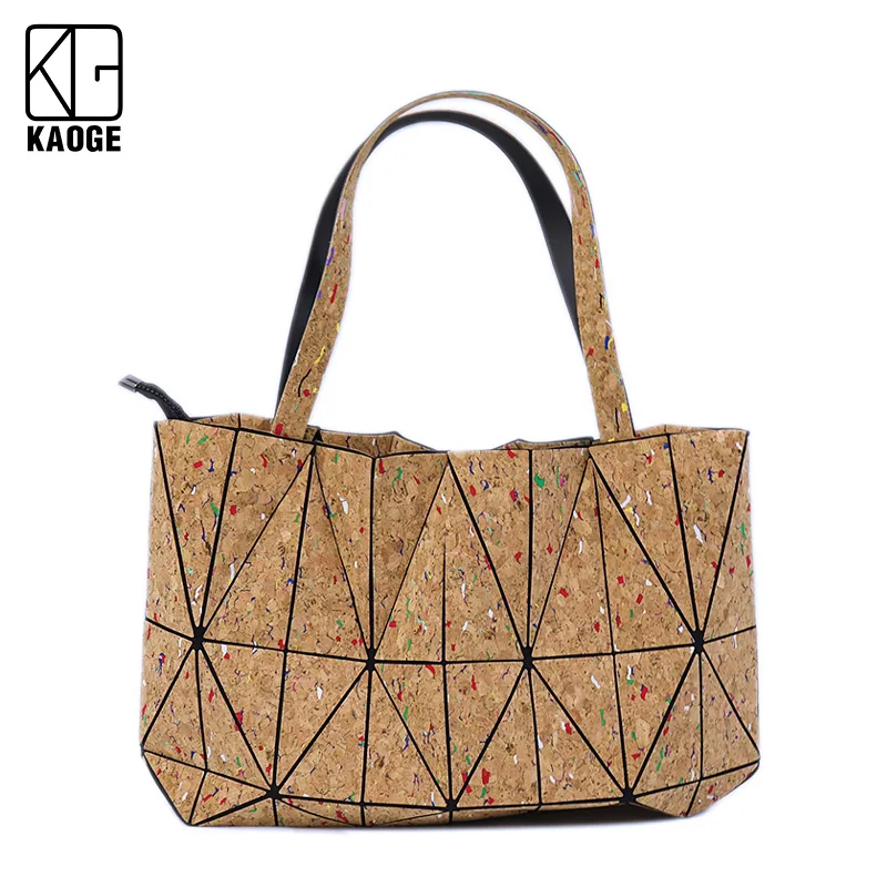 

KAOGE Women's Shoulder Bags Casual Tote Diamond Lattice Pattern Ladies Bags Zipper Handbags Versatile Fashion Leisure Totes