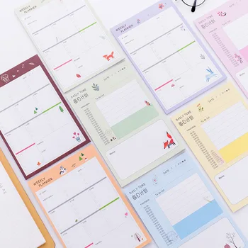 

Creative Day Week Plan Can Be Torn And Scrapbook Portable Schedule Planning Notes Paper Memo Pad Sticky Note Memo Post Note