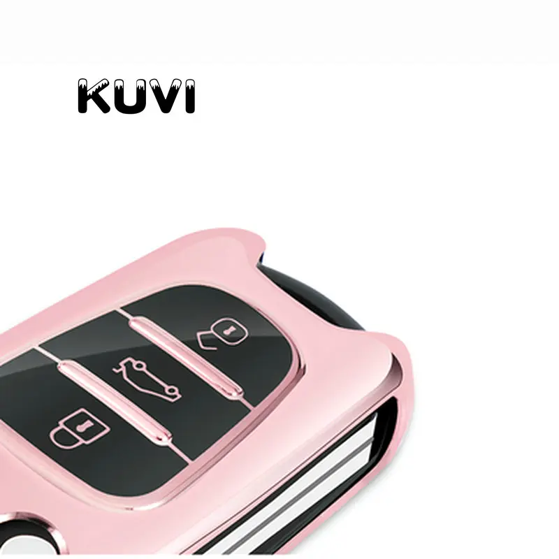 Автомобиль дистанционного Управление корпус-брелок для ключей Крышка для hyundai I30 IX35 акцент I20 Sonata для Kia K2 K5 Sportage L811 Sorento чехол для ключей