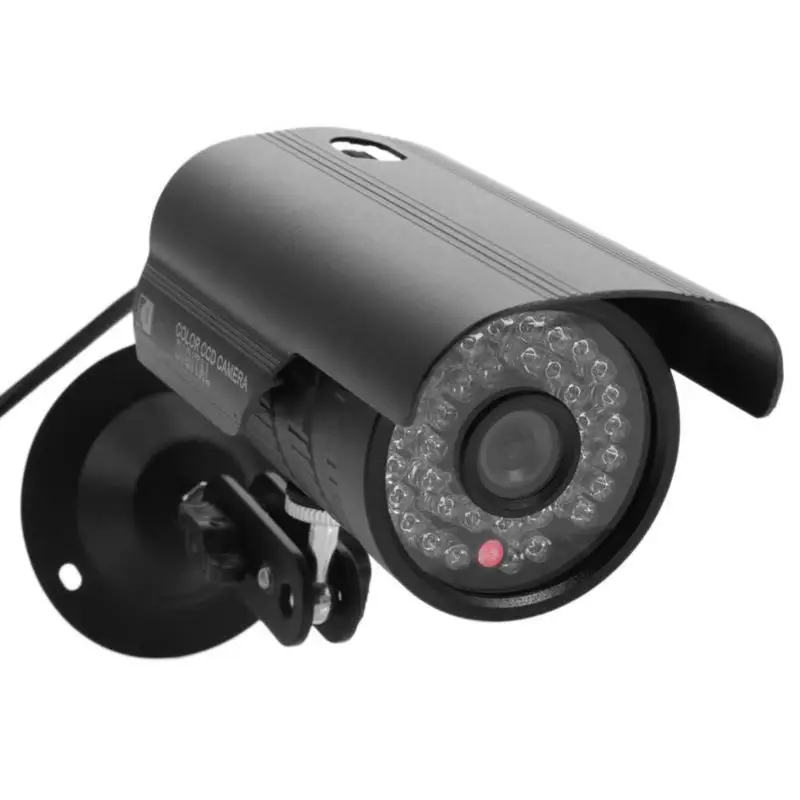 

1/3 CMOS 1200TVL 6mm Waterproof Camera 36 Infrared LED Security Monitor CCTV Night Vision Recording Within 10 Meters