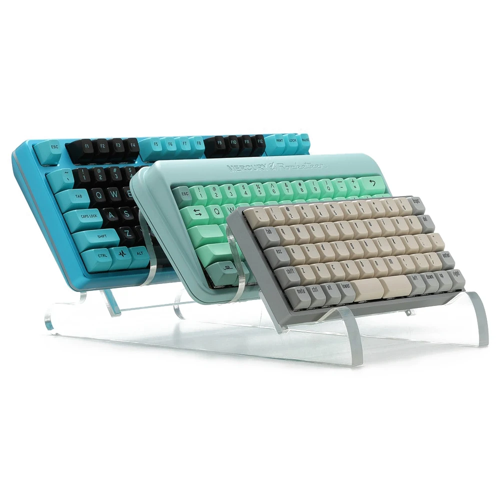 MSTONE ACRYLIC KEYBOARD STAND Translucent acrylic 3 piece constructionNo tools required for assembly 2 3 tier