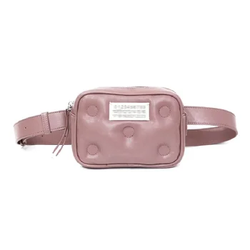 

Brand 2020 Women Leather pink Fanny Waist Bags