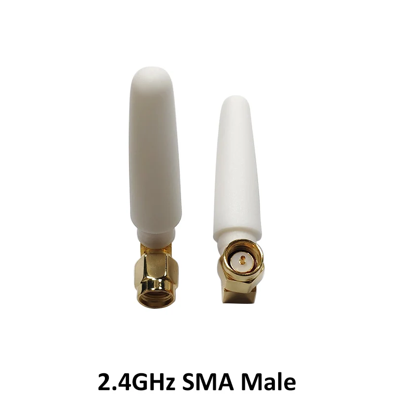 2pcs 2 4 GHz Antenna wifi 5dBi SMA Male Connector 2 4ghz antena for Router Wi 4