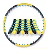 Double Row Magnetite 8 Sections Fitness Hoop Exercise Workout Sport Hoop Easy To Install Receive an Abdomen Slender Waist 3