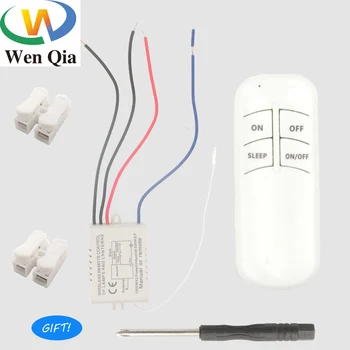 

Wireless 1 Channel ON/OFF 15s DelayMode Lamp Remote Control Switch Receiver Transmitter For Droplight,CrystalLamp,ExhaustFan LED