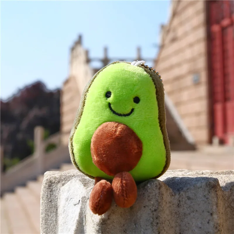 

Avocado doll pendant doll girl cute ugly cute doll keychain plush toy