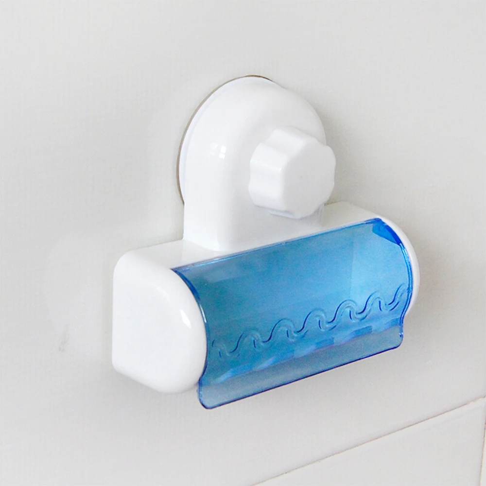 Настенный держатель для зубных щеток, контейнер для зубных щеток для ванной комнаты с крышкой, водонепроницаемый пыленепроницаемый чехол на присоске 5 для зубных щеток