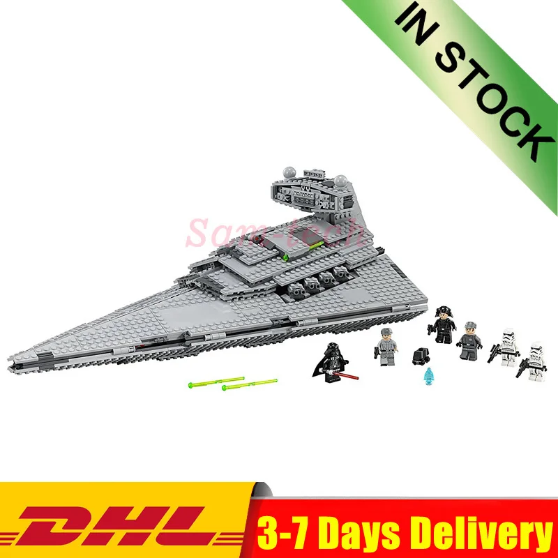 

In Stock 05062 Star Wars The Super Fighting Destroyer Set Educational Building Blocks Bricks Toy Compatible Legoinglys 75055