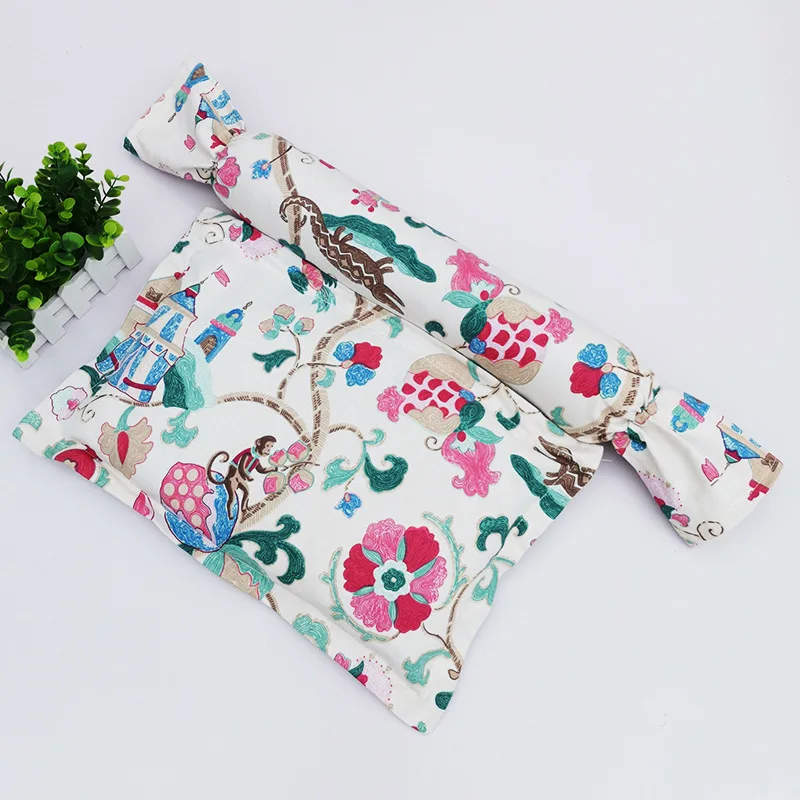 Wormwood Cervical Pillow Cervical Spine Special Pillow Adult Neck Pillow Spine Single Pillow Core Health Tranquility for SPA - Цвет: 10cm monkey set