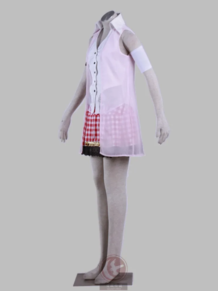 Игра Final Fantasy XIII FF13 Serah Farron, костюмы для косплея, костюмы на Хэллоуин для женщин/мужчин, взрослые, можно изготовить на заказ