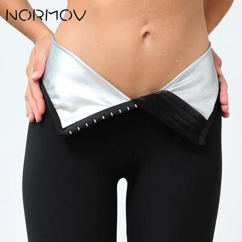

NORMOV Yoga Leggings Women Gym Leggings Sport Femme High Waist Fitness Leggings Sweat Abdomen Legging Push Up Women Sportswear