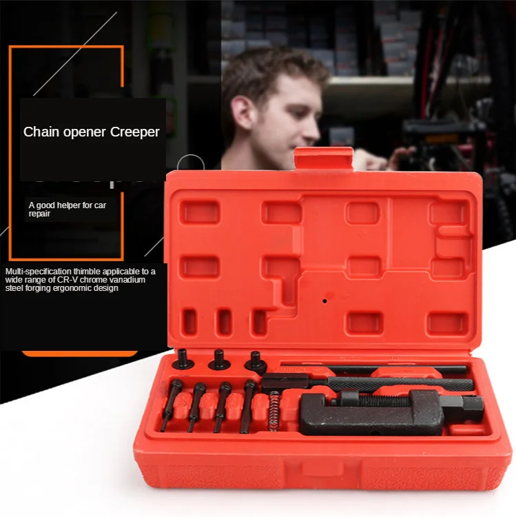 break motorcycle chain without tool