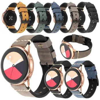 

Quick Release Universal 20mm 22mm Watch Band Geniune Leathe Replacement Watchband For SUUNTO 3 Fitness Belt For Fossil Q Strap