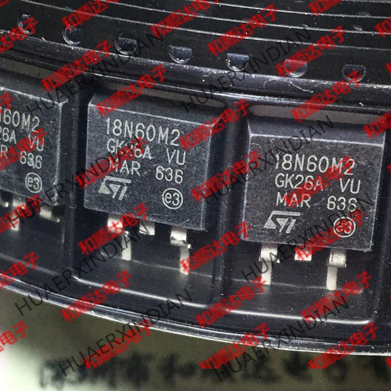 20 шт./лот STB18N60M2 18N60M2-263 600V 18A на