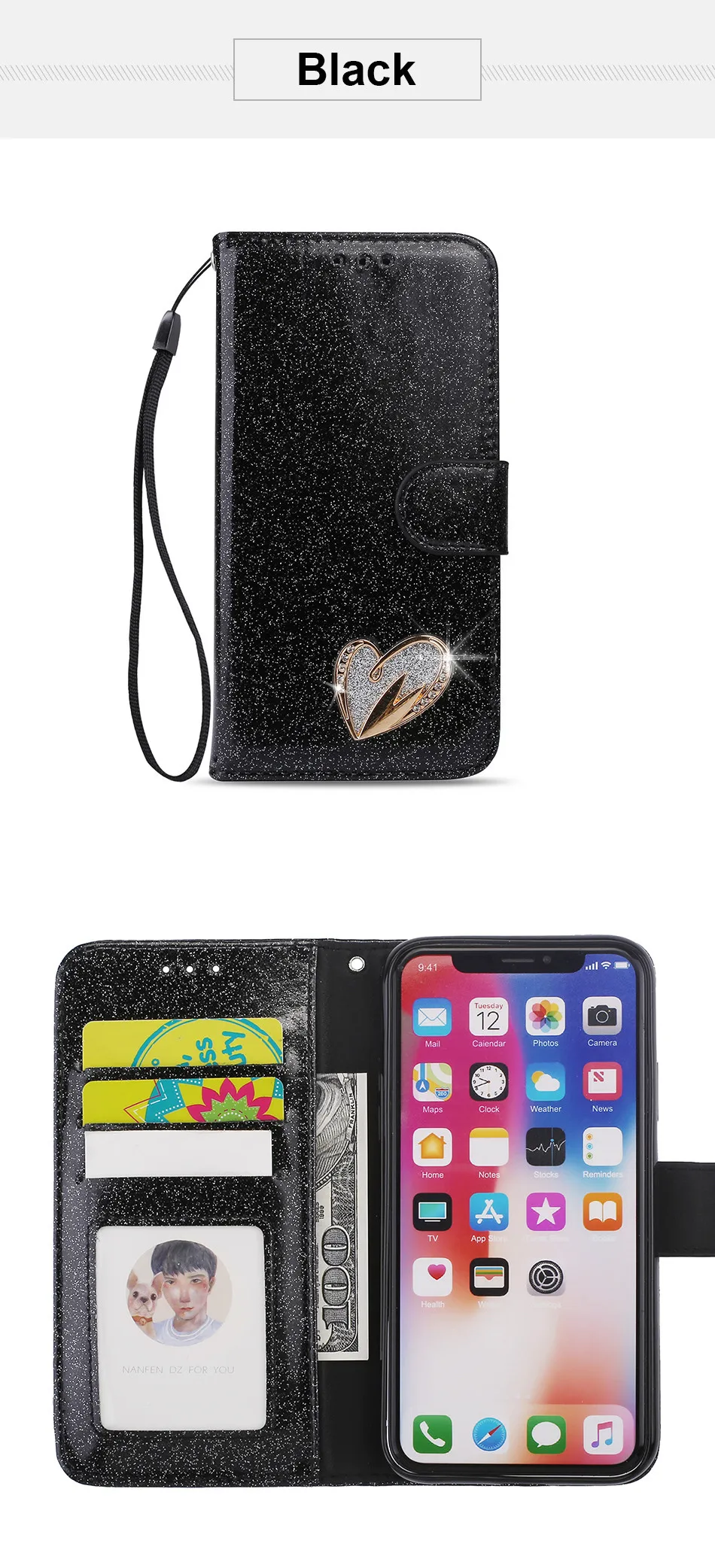 Для Hoesje iphone XR чехол для iphone Xs Чехол кожаный роскошный чехол для телефона для iphone Xs Max чехол s Флип-кошелек чехол для i Phone X Apple