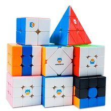 Cube magique Monster Go MG3 série 356, Cube de vitesse, autocollants professionnels, Antistress, jouets Puzzle, cadeau pour enfants, 356 MG