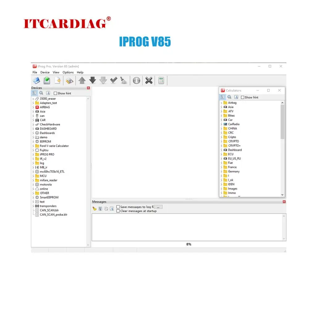 # Новая версия Iprog Pro V85 Поддержка программного обеспечения IMMO + коррекция пробега