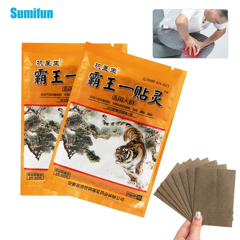 Tiger Balm Pain Relief Patches Knee Joint Orthopedic Medical Plaster Back Neck Arthritis Treatment Sticker Health Care