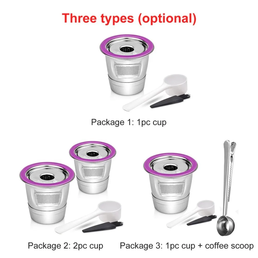 Нержавеющая сталь Кофе фильтр K чашки многоразовые Кофе капсулы капельница совместим с Keurig 1,0& 2,0 пивные