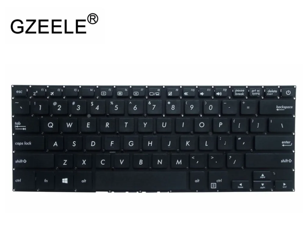 Клавиатура для ноутбука GZEELE US для ASUS S14 UX331 UX430 UX490 S4200UA UQ S4100UN английская клавиатура