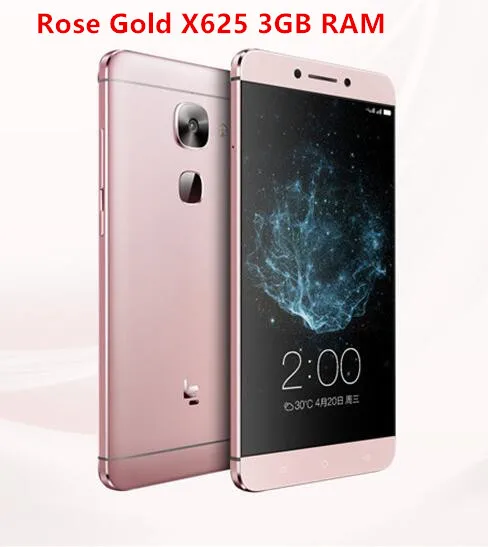 Letv LeEco Le 2X620X625X626 смартфон MTK Helio X20 Deca Core 3 ГБ ОЗУ 32 Гб ПЗУ 5," 1920x1080 отпечаток пальца LTE мобильный телефон - Цвет: Rose Gold X625 3GB