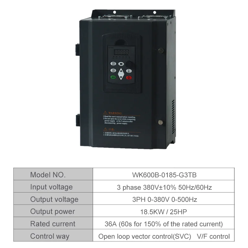 18.5kw Преобразователь частоты для двигателя 380 В 15 кВт/18,5 кВт/22 кВт 3 фазы вход и три выхода 50 Гц/60 Гц AC привод частотный инвертор VFD - Цвет: 18.5kw