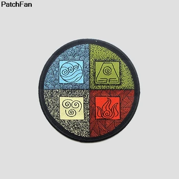 

50pcs Patchfan Magic Story applique patches iron on shirt clothes jacket embroideried sticker clothing dress badge A2132