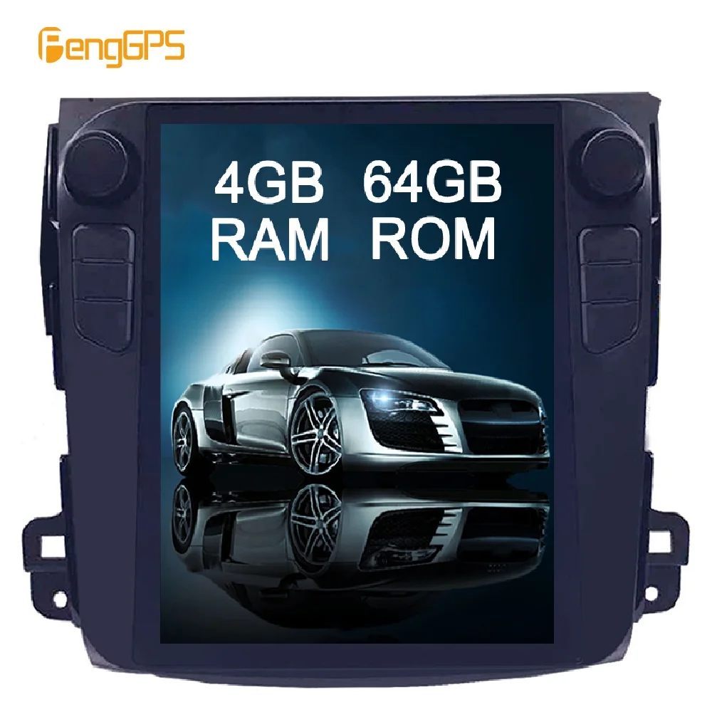 

6 Core Tesla Style Android 8.1 Car GPS Navigation For Mitsubishi Outlander Citroen C-Crosser Peugeot 4007 CD Player 4K Headunit