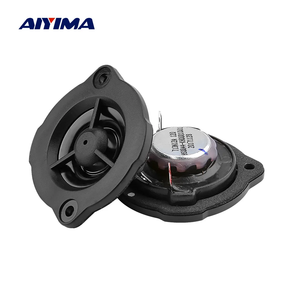 AIYIMA Mini Tweeter Speaker Units 12 Ohm 5W Neodymium Car Loudspeaker Hifi Sound Music Treble Speakers For Audio AMP DIY 2Pcs audio speakers tweeter speaker