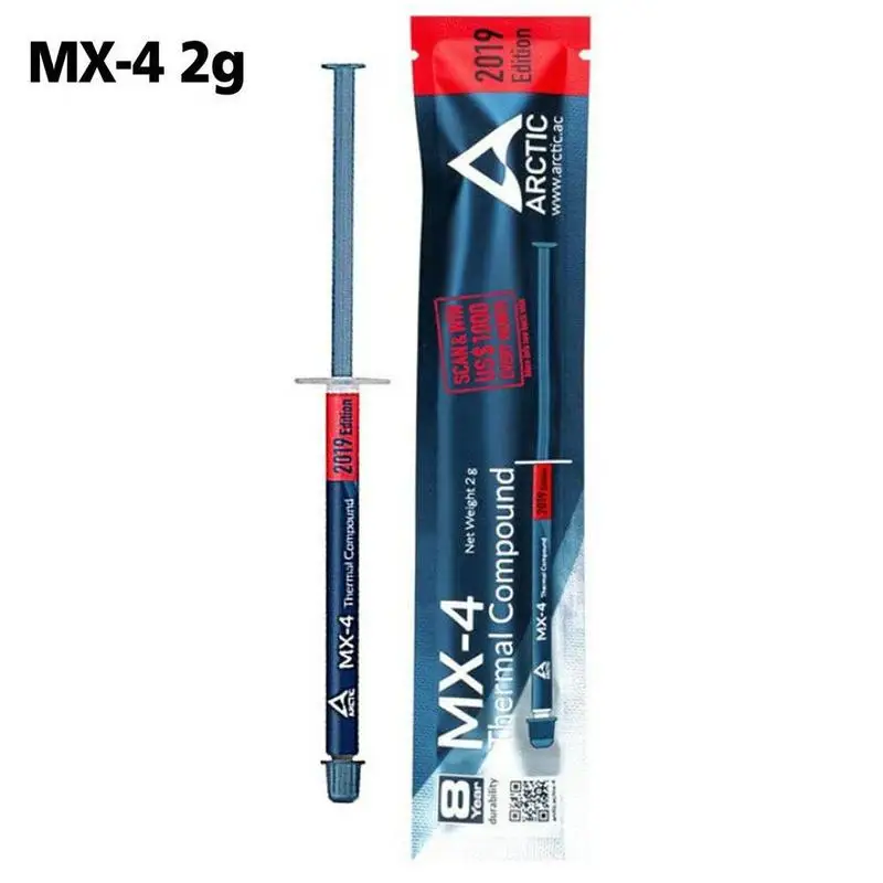 

ARCTIC MX-4 2g MX4 Processor CPU Cooler Cooling Fan Thermal Grease VGA Compound Heatsink Plaster Paste