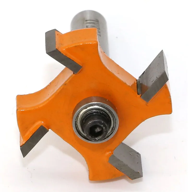 

1pc 8mm Shank T Type Bearings Grinding Wood Cutter Bit Woodworking Router Bit