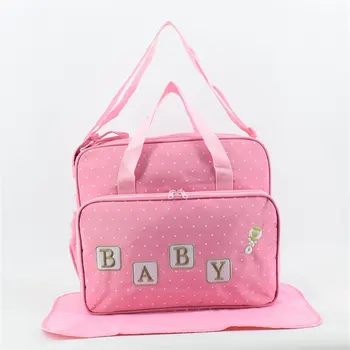 

Large Capacity Eco-Friendly Mummy Maternity Nappy Bag Bags Multifunctional Shoulder Bag with Strap Handbag Nursing for Baby