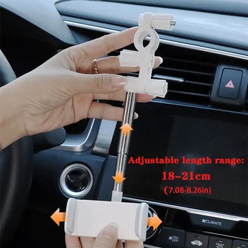 360 Degrees Car Rearview Mirror Mount Phone Holder 2