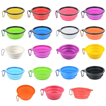 

Eco Friendly Foldable Dog Bowl, Silicone Cat, Dog Water Feeder, Travel Portable Power Supply, Puppy Bowls, Dog Food Container