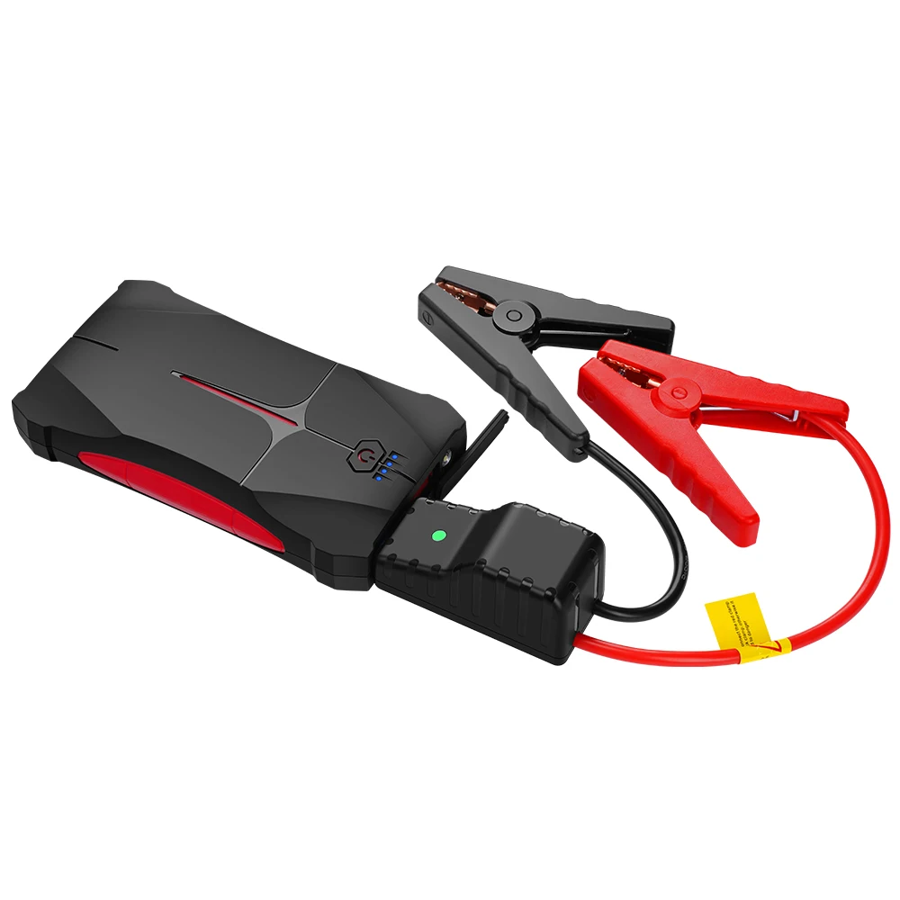 jump starter pack GKFLY 12V Portable Car Jump Starter Emergency Starting Device Waterproof Battery Booster Buster Power bank for Petrol Diesel Car battery jump starter