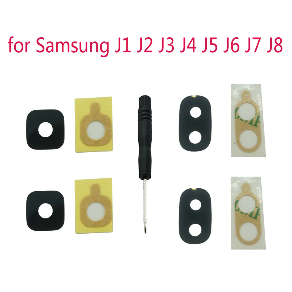 Стеклянный объектив камеры для Samsung J1 J2 J3 J4 J5 J6 J7 J8 оригинальный телефон новая