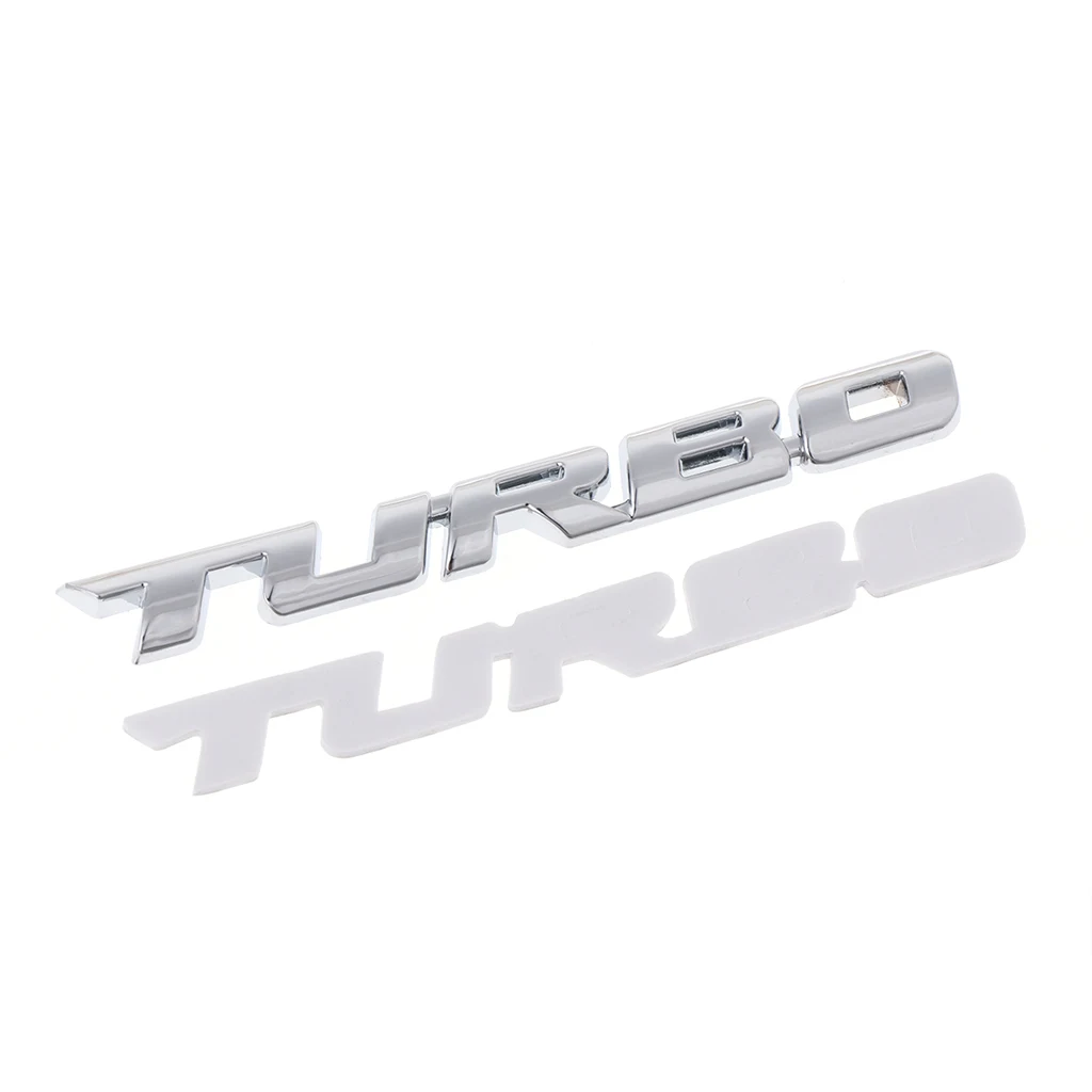 3D металлическая турбо Автомобильная наклейка эмблема значок для Volvo Ford focus VW