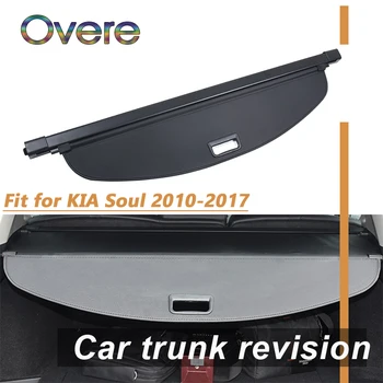 

Overe 1Set Car Rear Trunk Cargo Cover For Kia Soul 2010 2011 2012 2013 2014 2015 2016 2017 Security Shield Shade Accessories