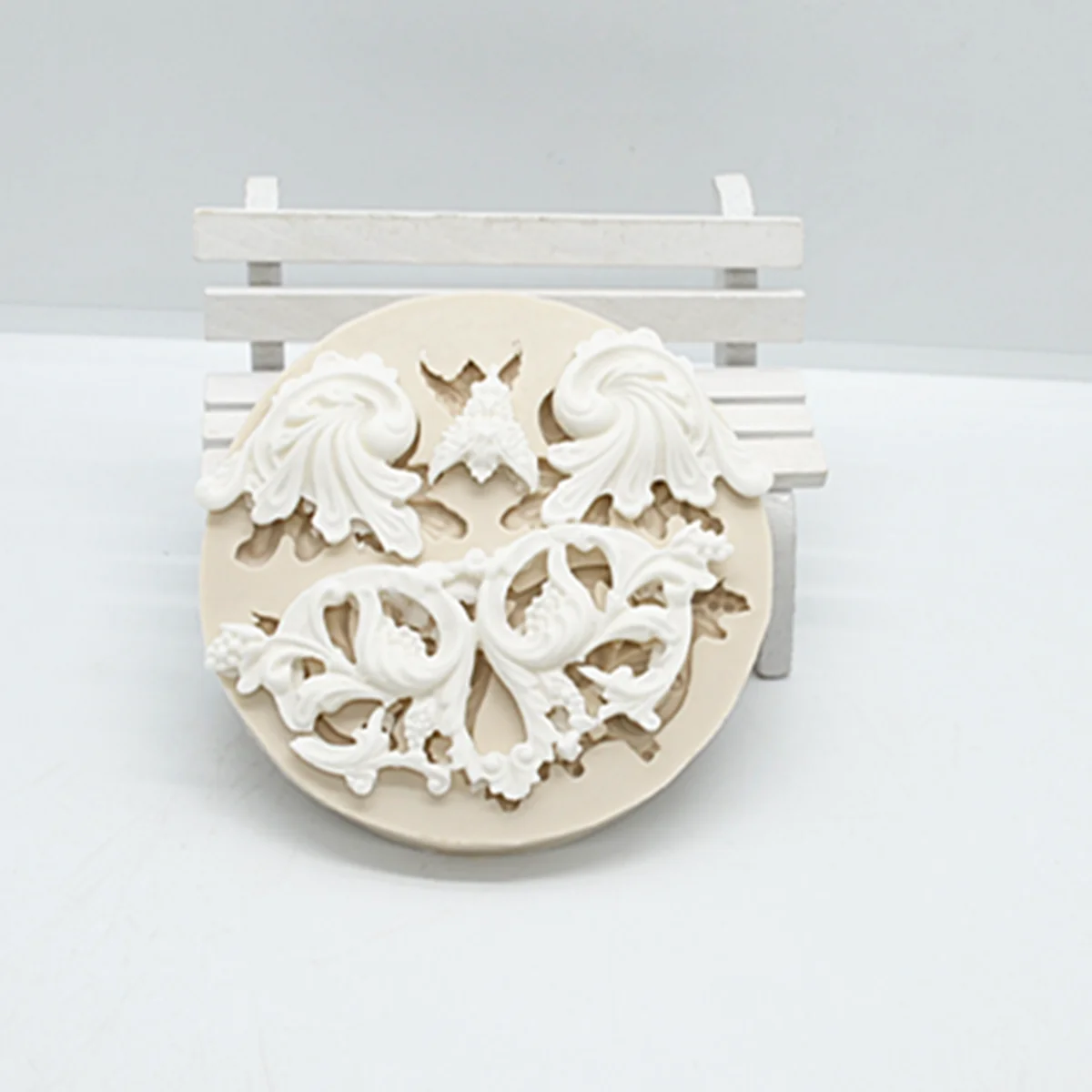 

1 pc Baroque Flowers Silicone Resin Cake Molds Fondant Mold For Baking Cake Decorating Tools,Kitchen Baking Accessories FTM1280