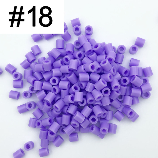 / 1000pcs perler PUPUKOU  fuse beads Pearly Iron Beads for Kids Hama Beads Diy Puzzles High Quality Handmade Gift Toy