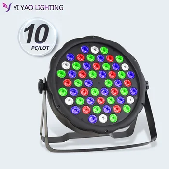 

10pcs/lot 54 * 3W Led Stage light Led par Light for Stage KTV Party Pub Club Disco