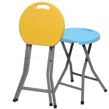 

Folding Chair Household Bench Fashionable Creative Folding Stand Portable Outdoor Leisure Chair Thickening Plastic Table And Ben