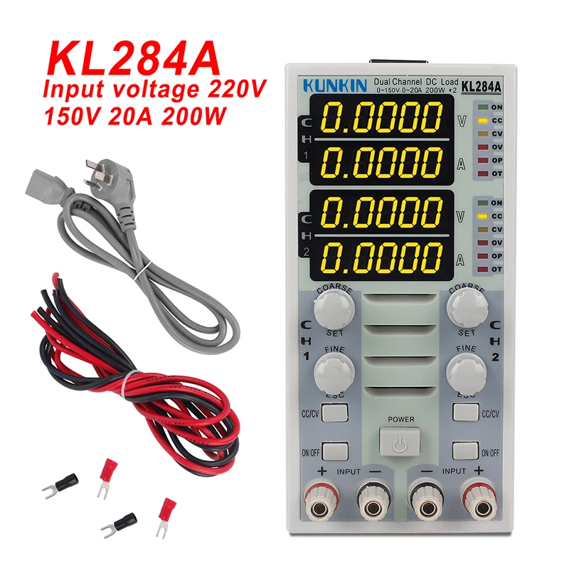 

Professional electrical programming Digital Control DC Load Electronic Loads Battery Tester Load 200W 150V 20A