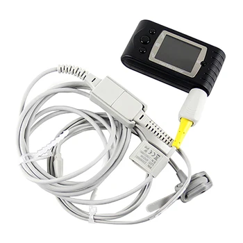 

Finger Tip Pulse Oximeter Blood Oxygen Meter SpO2 Heart Rate Patient Monitor Heart Rate Monitor for Newborn CMS60C US PLUG