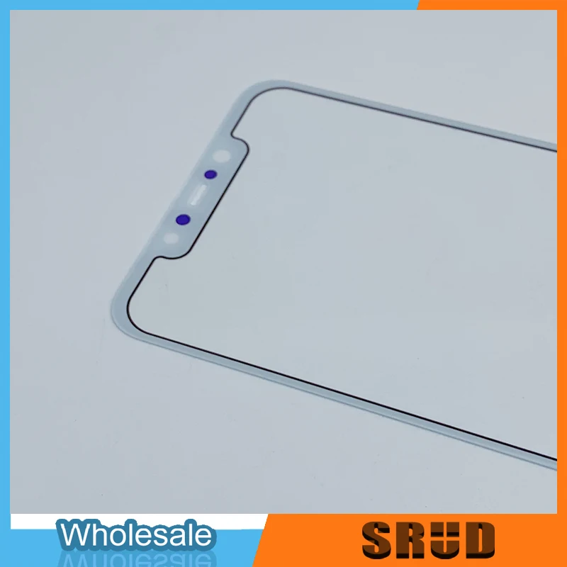 10Pcs Phone Screen Outer Glass For Xiaomi F1 A2 A3 Front Outer Glass Panel Replacement With Hollow OCA Glue