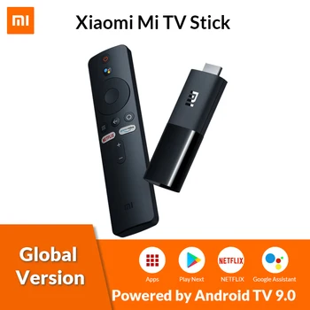

Global Version Xiaomi Mi TV Stick Android TV 9.0 Quad-core Dolby DTS HD Dual Decoding Google Assistant Netflix YouTube 1GB 8GB