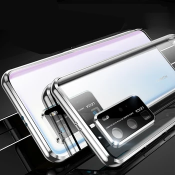 

For Huawei P40 Pro Case Dual Tempered Glass Cover 360 Full Armour Phone Case For Huawei P 40 Pro Cover Upgrade Camera Protector