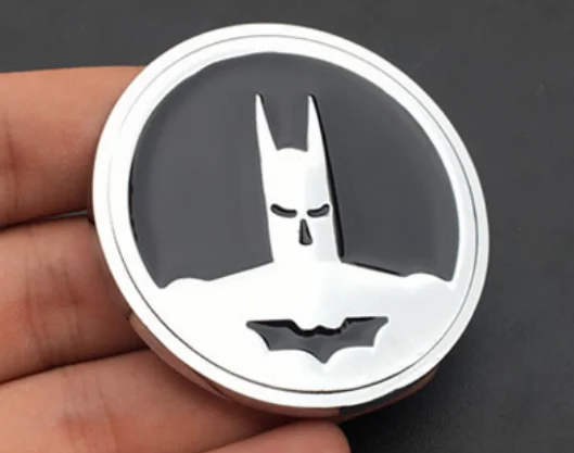 

Chrome Metal Batman Logo Dark Knight Mask Car Trunk Emblems Badge Decal Sticker