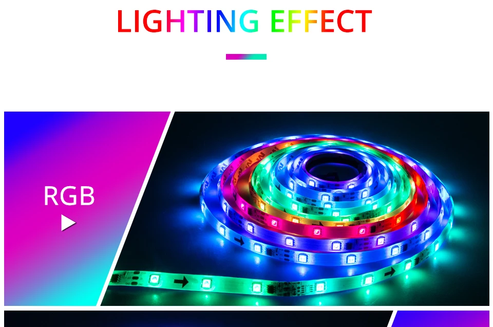 Светодиодный светильник, водонепроницаемый, WS2812 IC, 12 В, программируемый, индивидуальный, адресуемый, RGB 5050SMD, цвет мечты, лента, лампа, 5 м, подсветка для телевизора