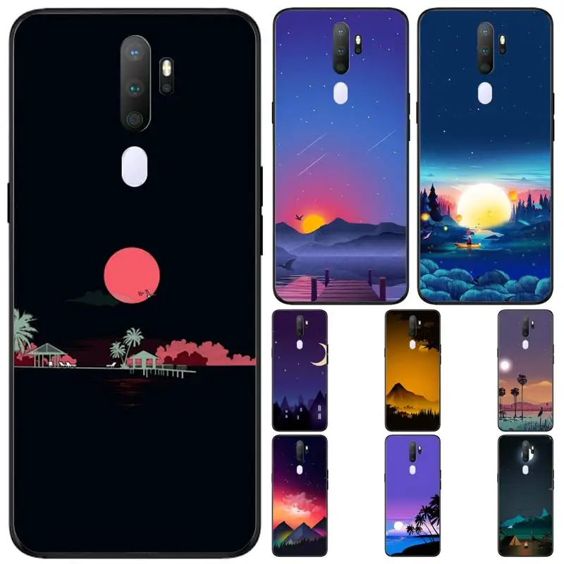 BaweiTE аниме Лунный свет красоты мягкий черный чехол для телефона OPPO A83 1 71 72018 5S X5S X7 1K